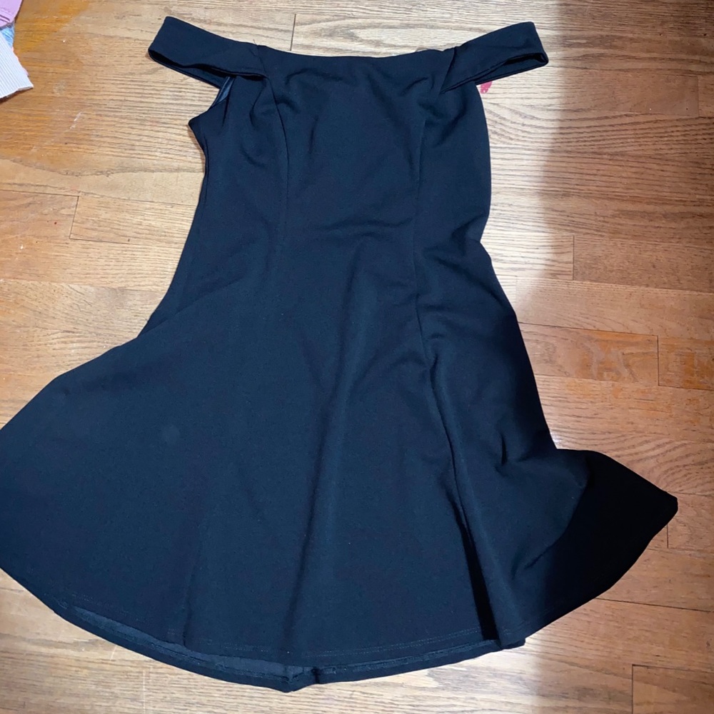 off the shoulder dress
